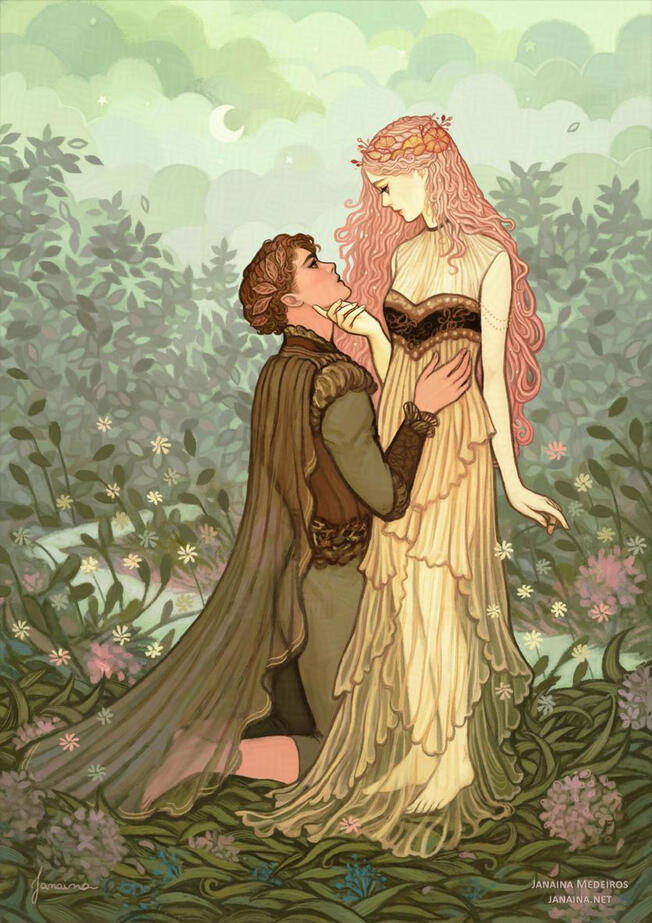 Full body (couple) + background