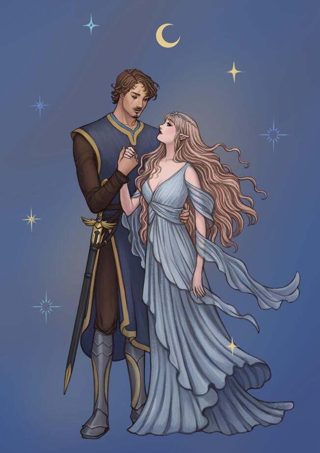 Full body (couple)
